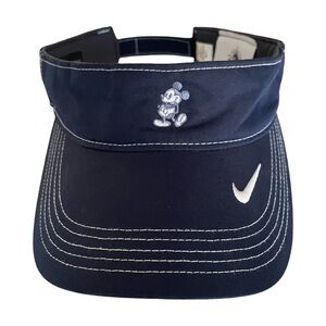 Disney Parks x Nike Dri-Fit Classic Mickey Mouse Navy Blue Adjustable Visor